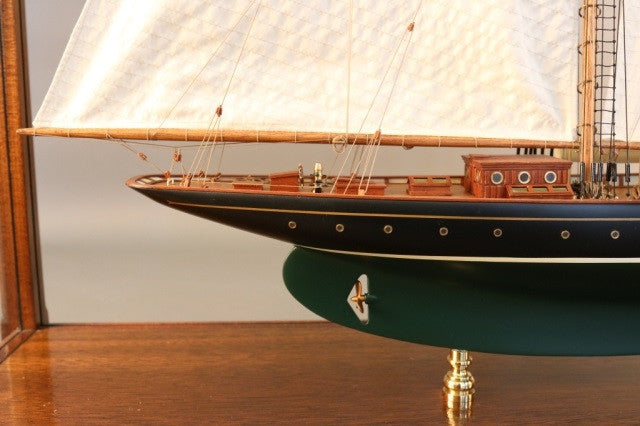 Model of the Schooner Yacht "Atlantic" - Lannan Gallery