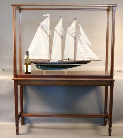Model of the Schooner Yacht "Atlantic" - Lannan Gallery