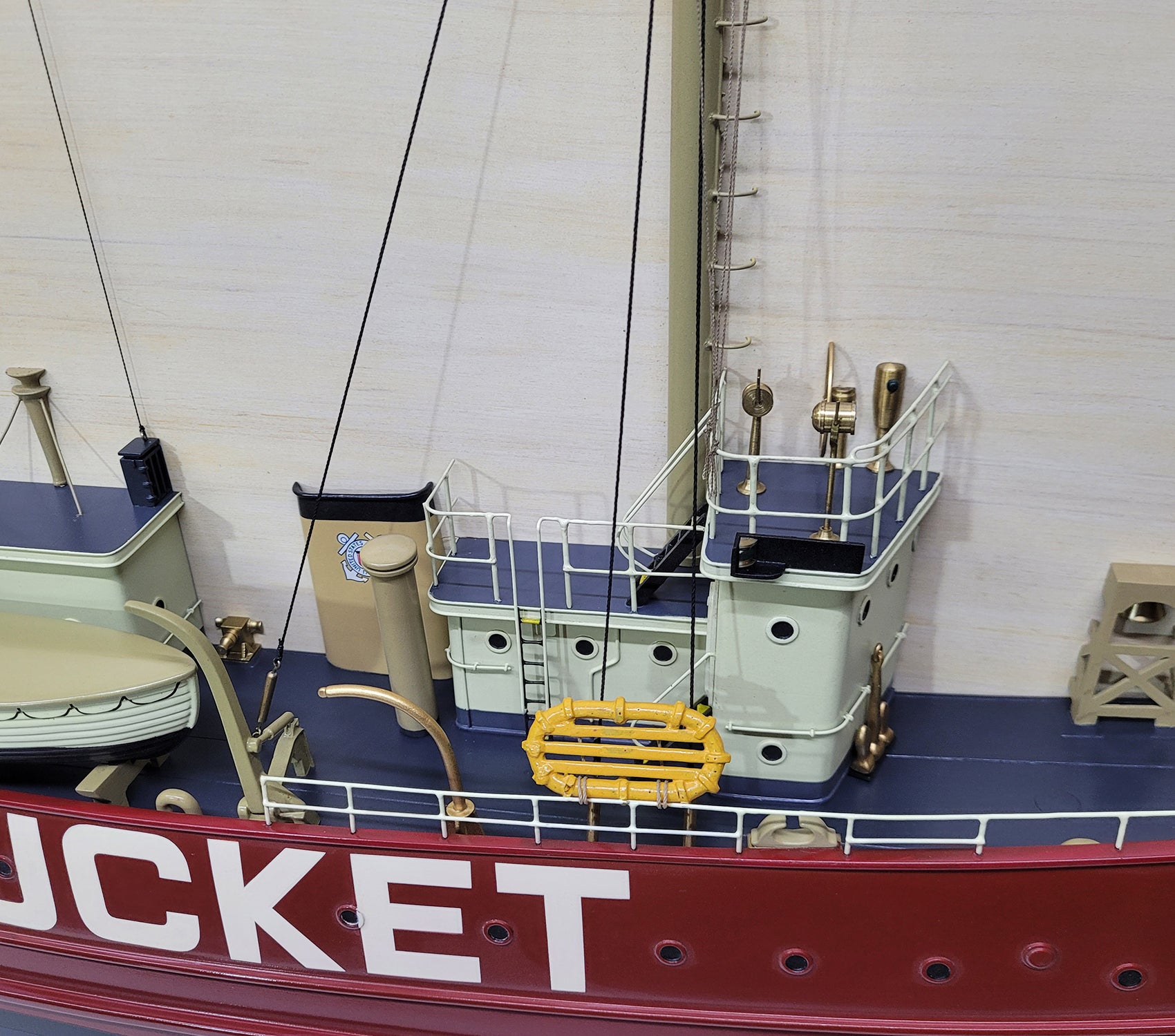Four Foot Model of Nantucket Lightship at 1stDibs