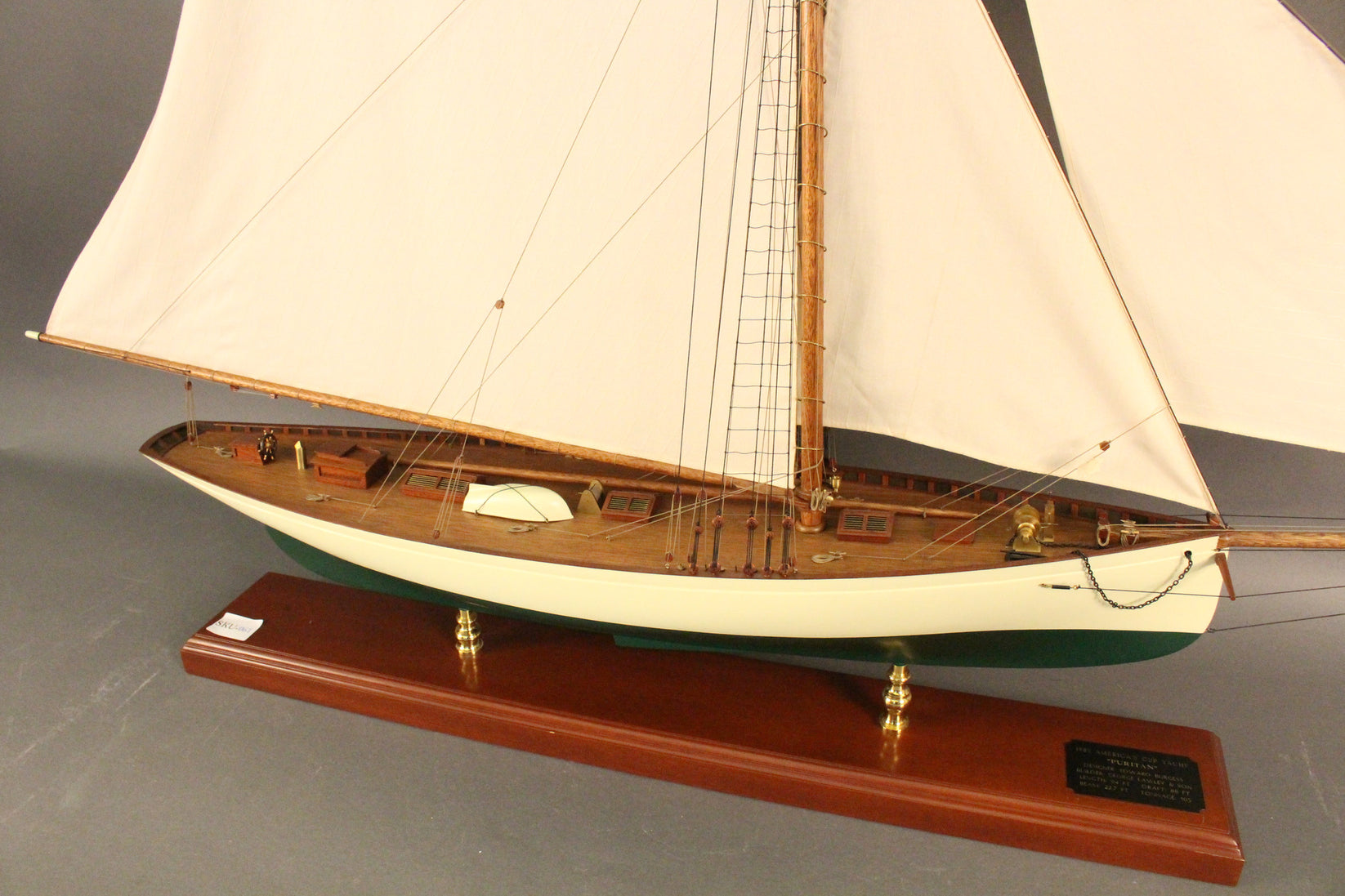 Puritan | America's Cup Defender | Boston Built | 1885 – Lannan Gallery