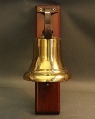 Large Ship's Bell on Bracket - Lannan Gallery