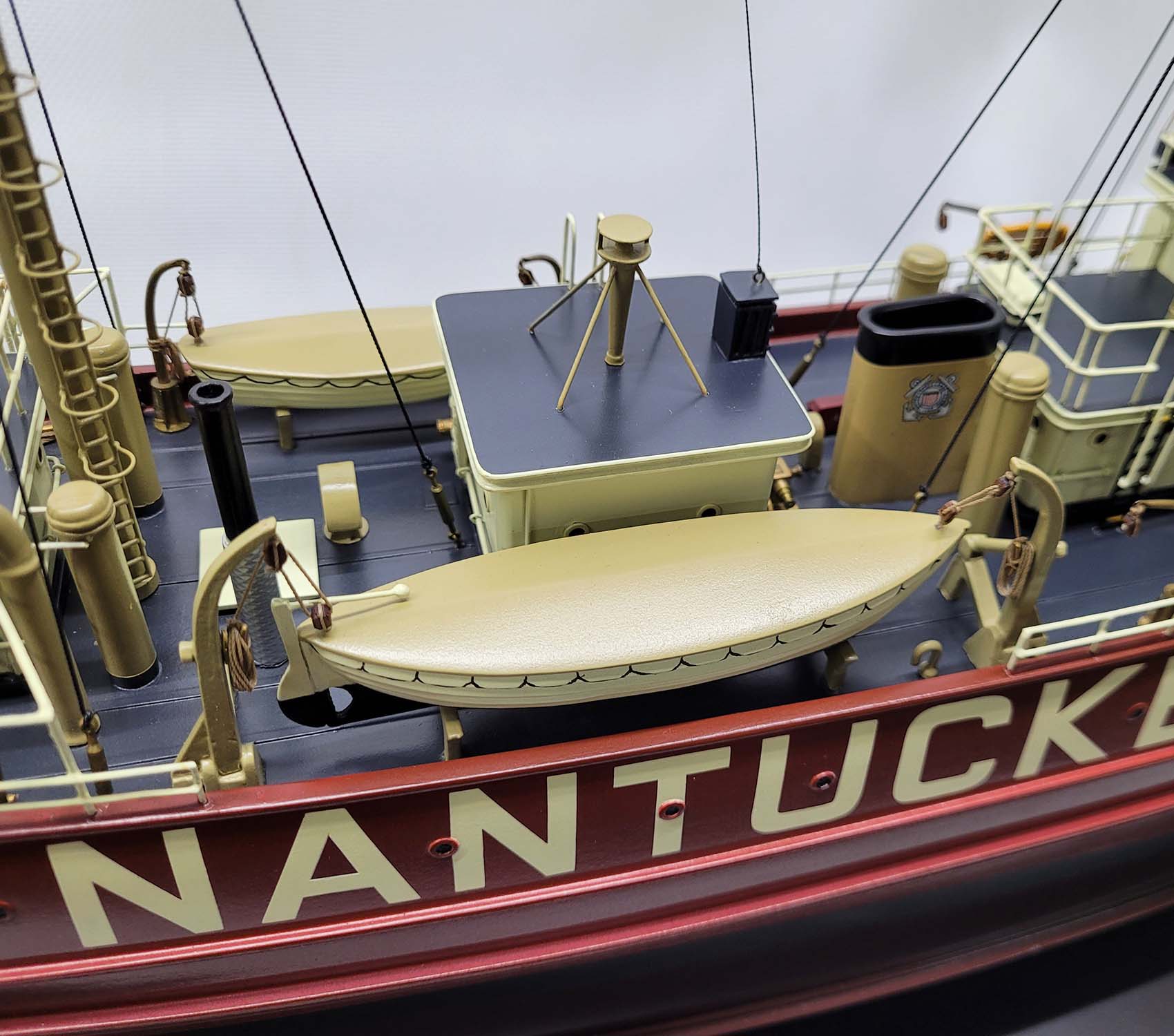 Lightship Nantucket at 1stDibs  nantucket lightship model, the olympic  nantucket collision, nantucket lightship for sale