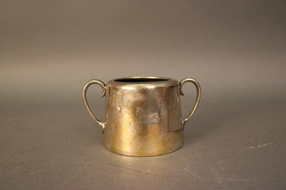 Two Handled Silver Sugar Bowl - Lannan Gallery