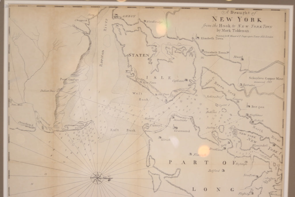 Original Map | A Draught of New York | c.1855 - Lannan Gallery