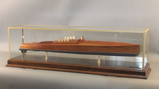 Model of Speedboat "Dixie II" - Lannan Gallery