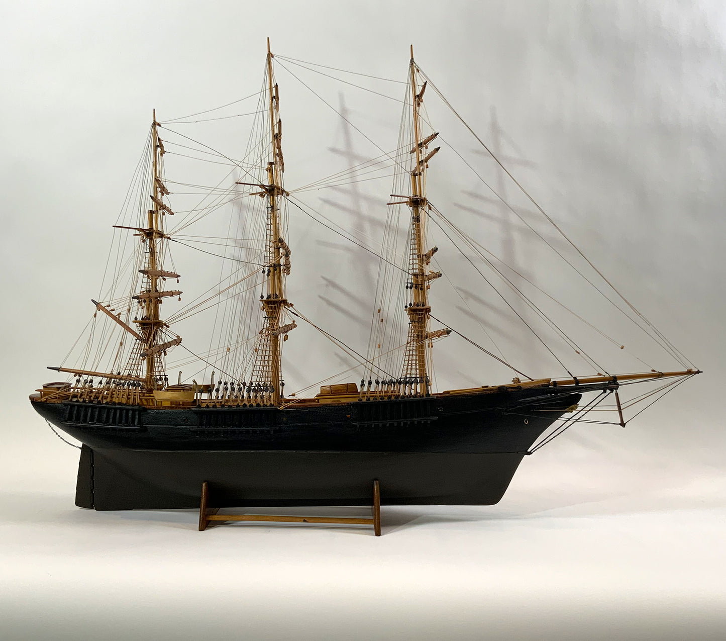 Antique Clipper Ship Model - Lannan Gallery