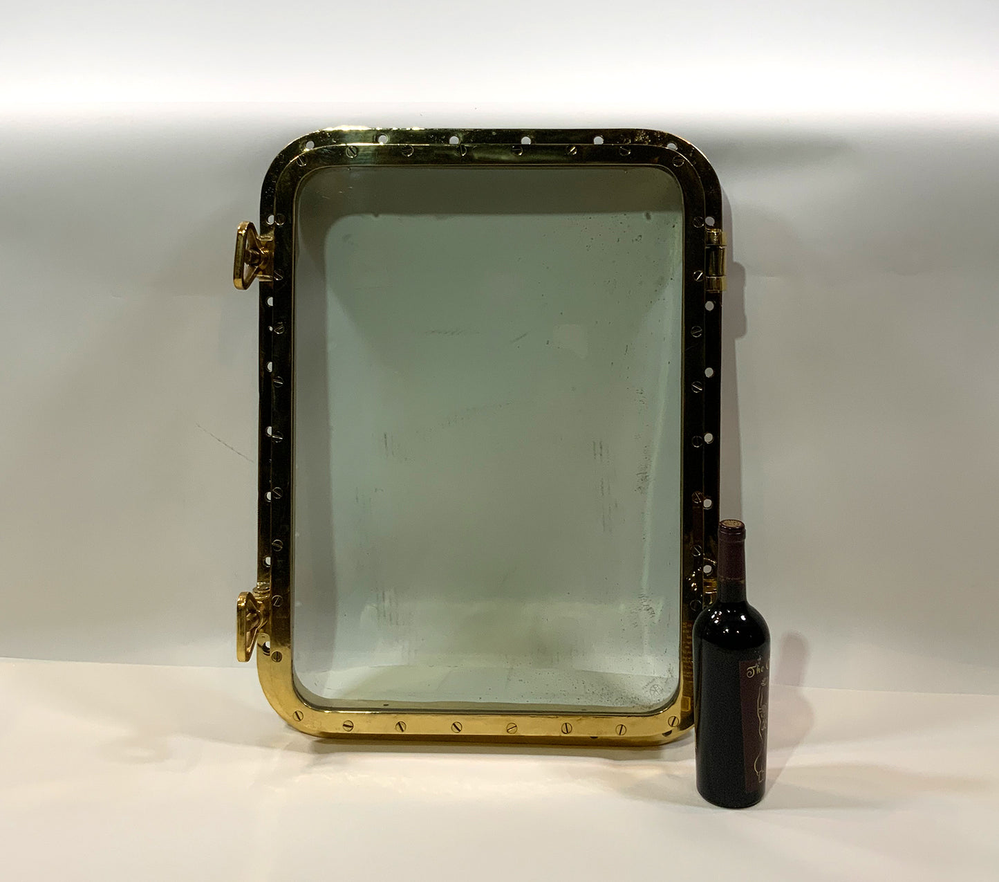 Large Ships Porthole of Solid Brass - Lannan Gallery