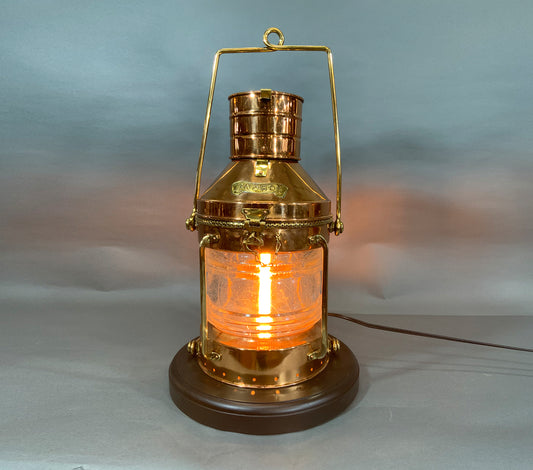 Solid Copper Ships Lantern - Lannan Gallery