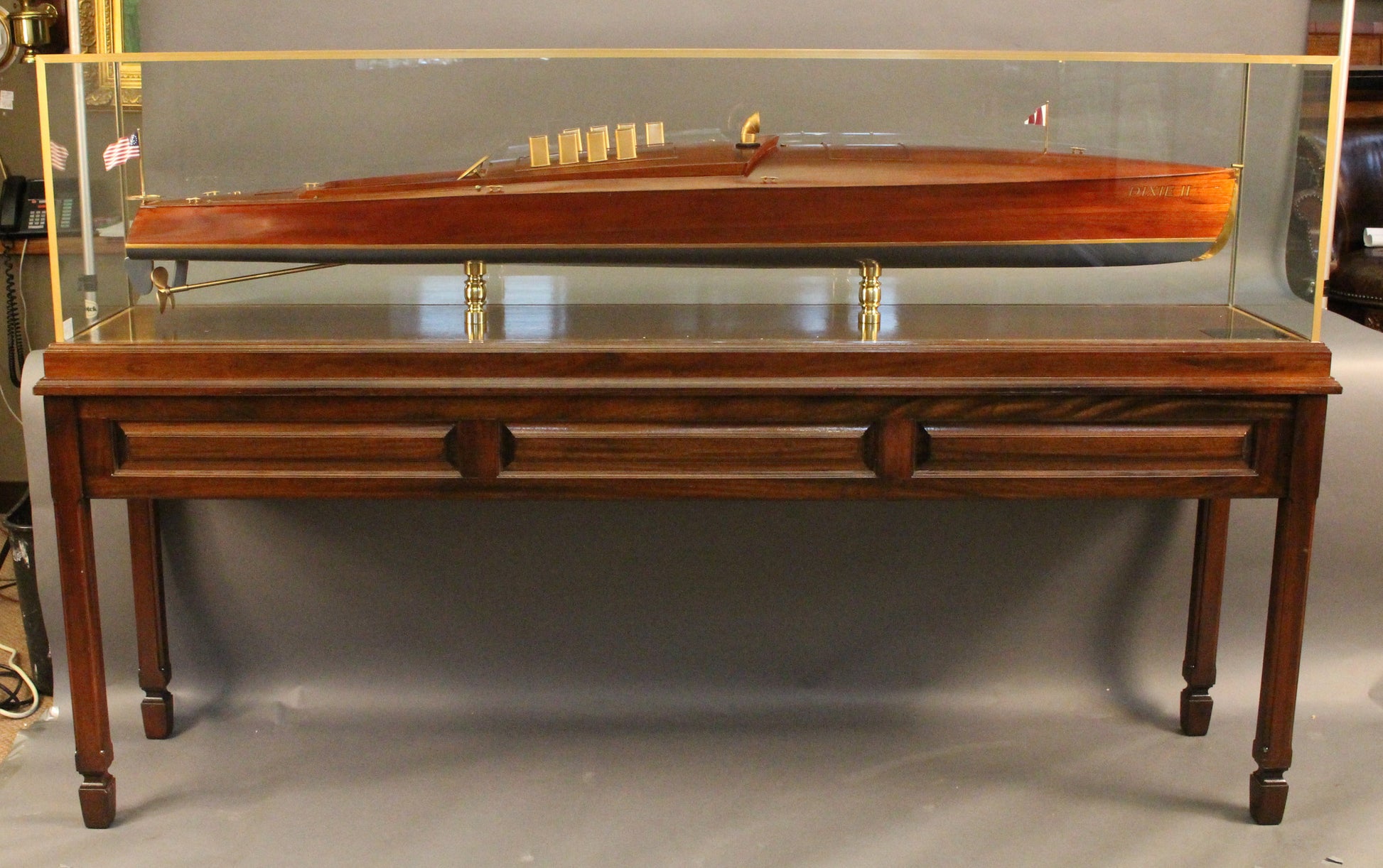 Speedboat "Dixie" II, 6-feet long - Lannan Gallery