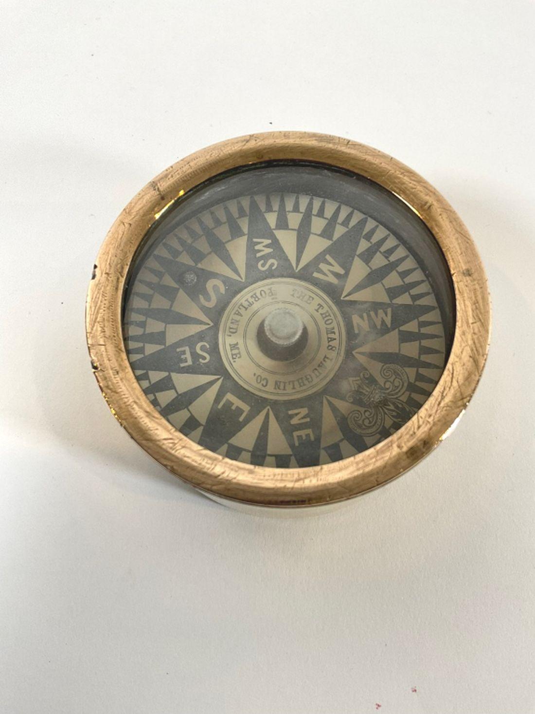 Ships Compass From 19th Century - Lannan Gallery