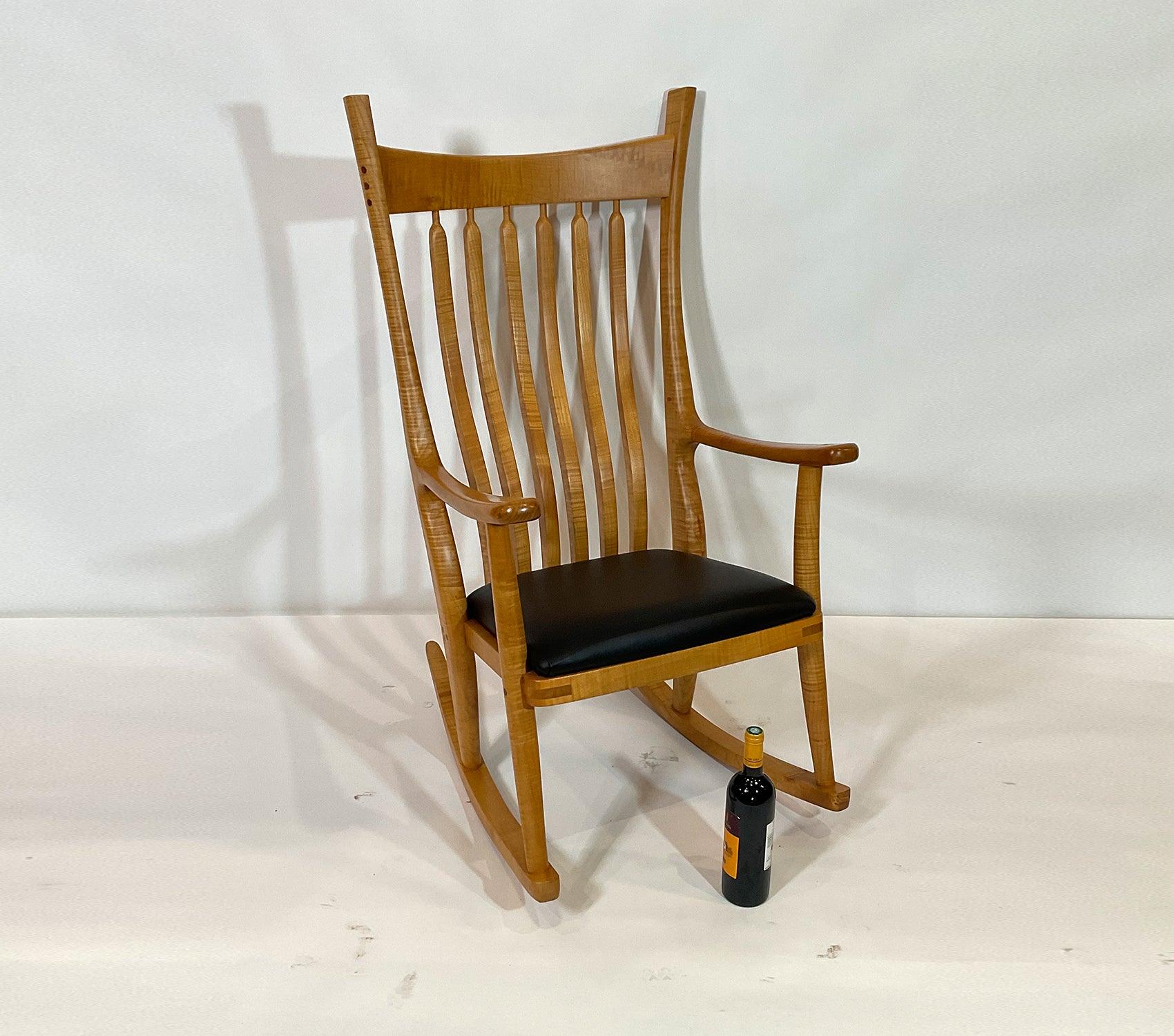 Tiger oak best sale rocking chair