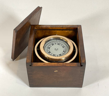 Boxed Boat Compass by Wilcox Crittendon - Lannan Gallery