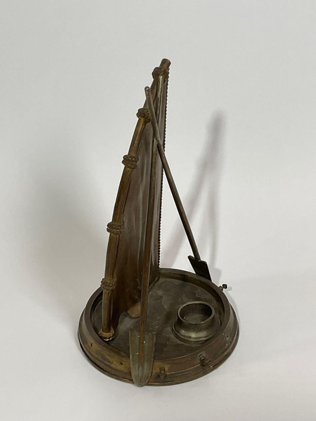 French Industrial Nautical Candle Holder - Lannan Gallery