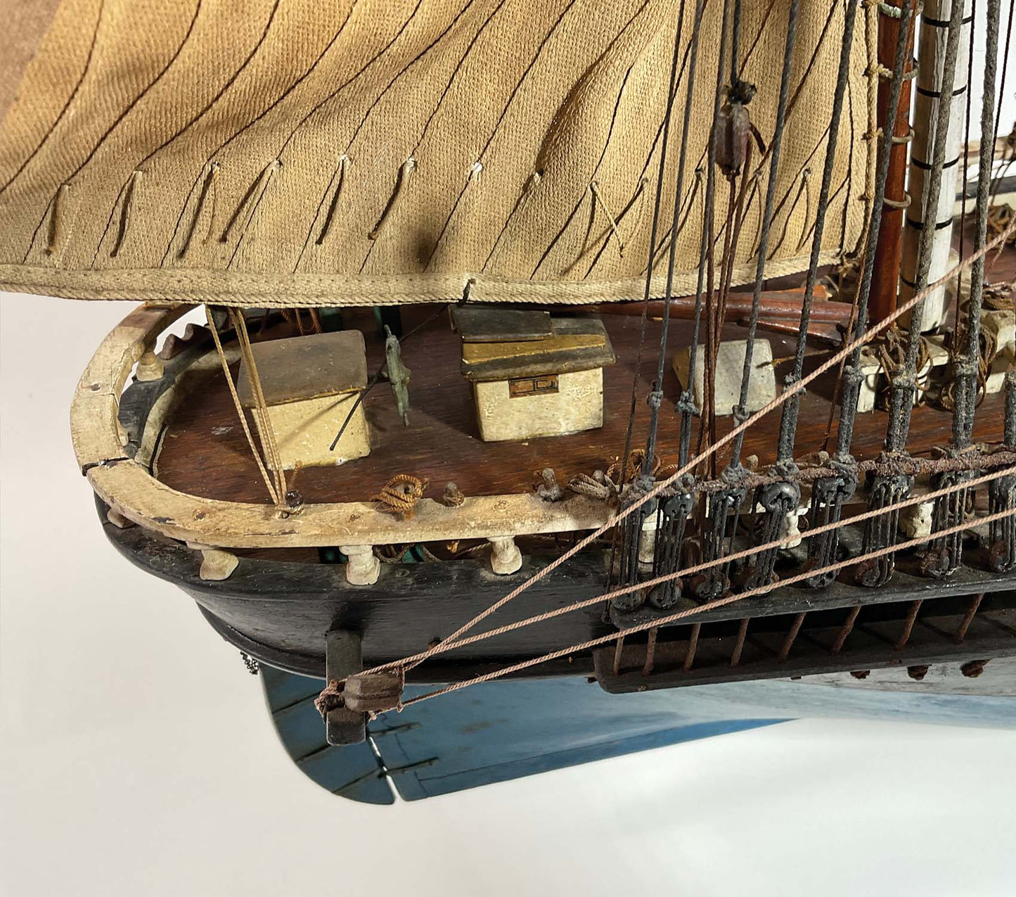 Antique Ship Model "Flying Cloud" - Lannan Gallery