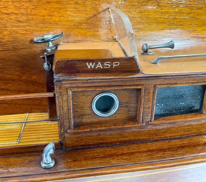 Architect's Half Model Of Wrigley Family Yacht "Wasp" - Lannan Gallery