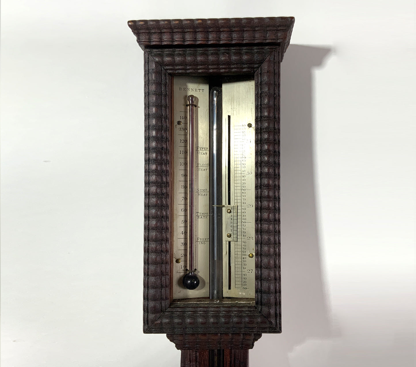 Barometer And Thermometer, Bennett, Inches, Fahrenheit - Lannan Gallery