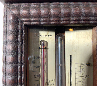 Barometer And Thermometer, Bennett, Inches, Fahrenheit - Lannan Gallery