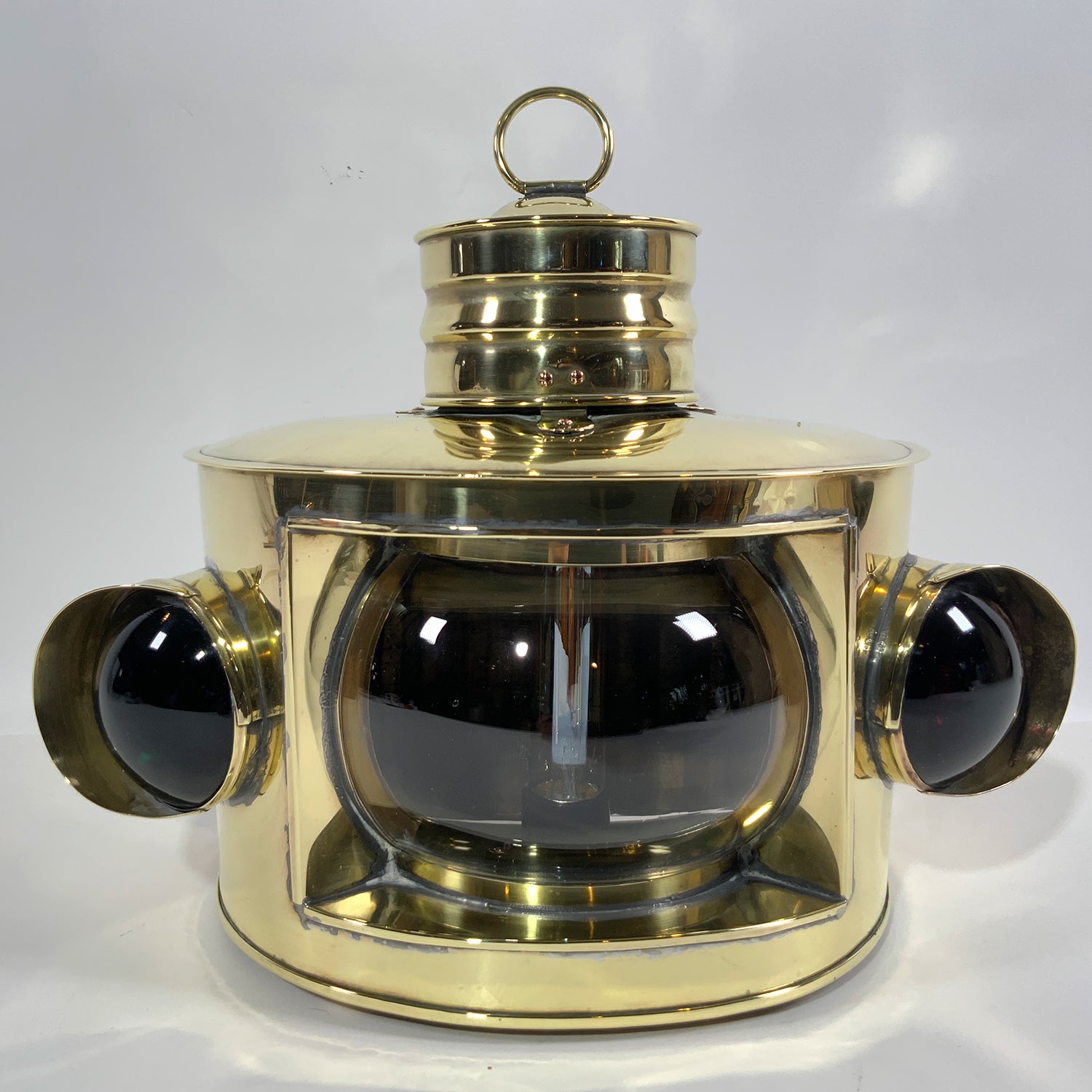 Brass Bow Lantern By British Maker Seahorse – Lannan Gallery