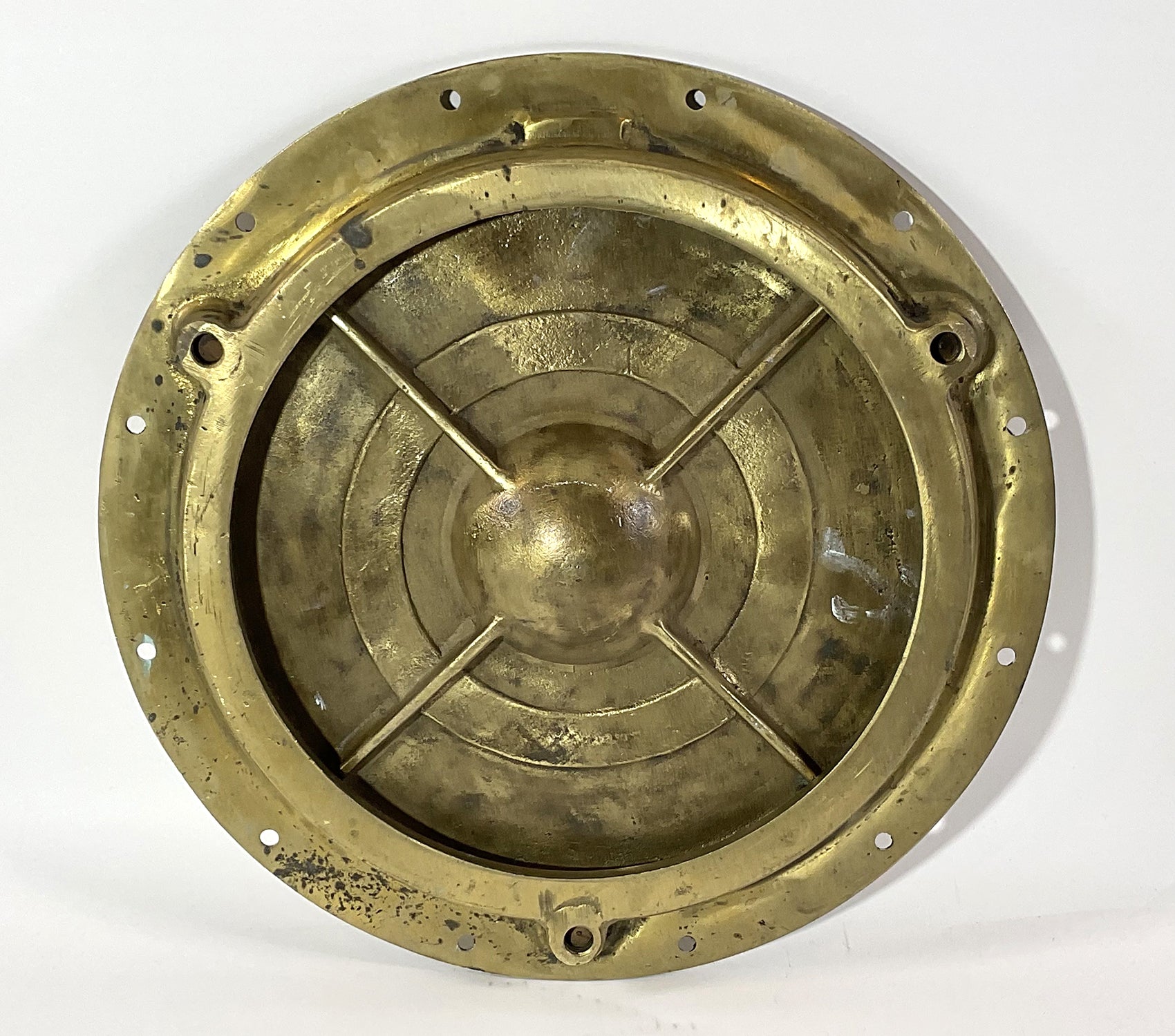 Brass Deck Passage Plate By Elliott Bronze - Lannan Gallery