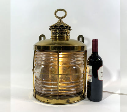Brass Ships Masthead Lantern - Lannan Gallery