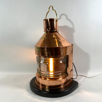Copper Ships Masthead Lantern By Meteorite Of England - Lannan Gallery