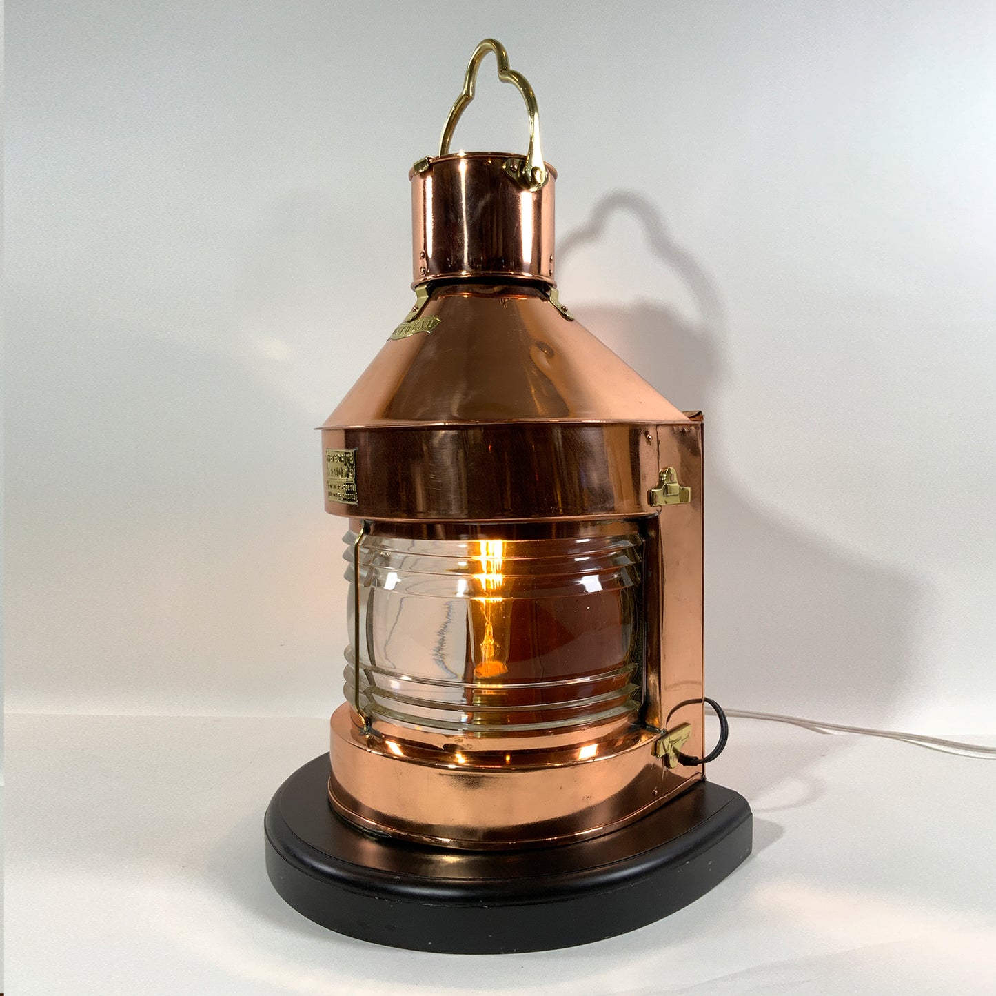 Copper Ships Masthead Lantern By Meteorite Of England - Lannan Gallery