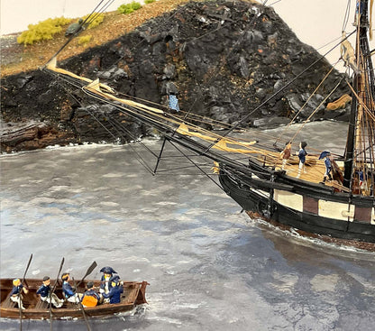 Deep Water Diorama Of The Galapagos Expedition - Lannan Gallery