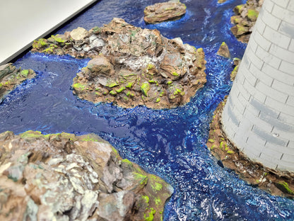 Graves Lighthouse Diorama - Lannan Gallery