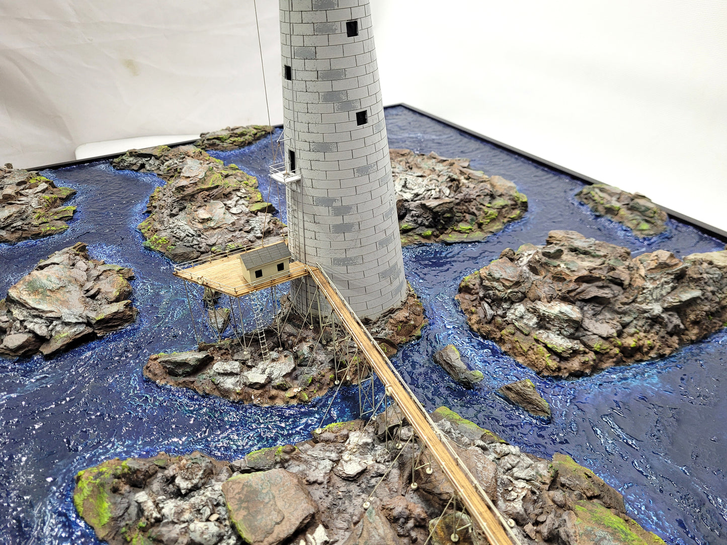 Graves Lighthouse Diorama - Lannan Gallery