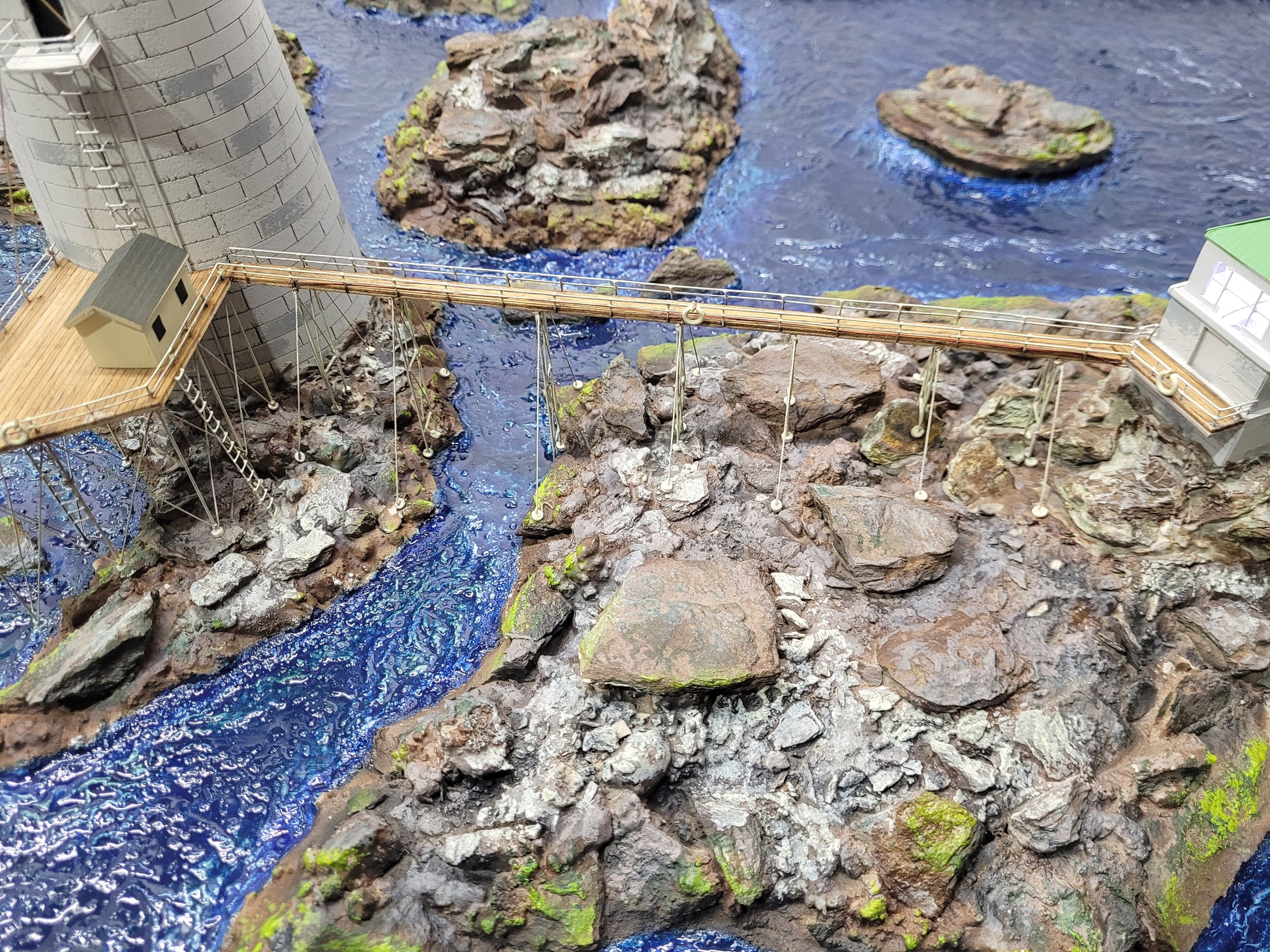 Graves Lighthouse Diorama - Lannan Gallery