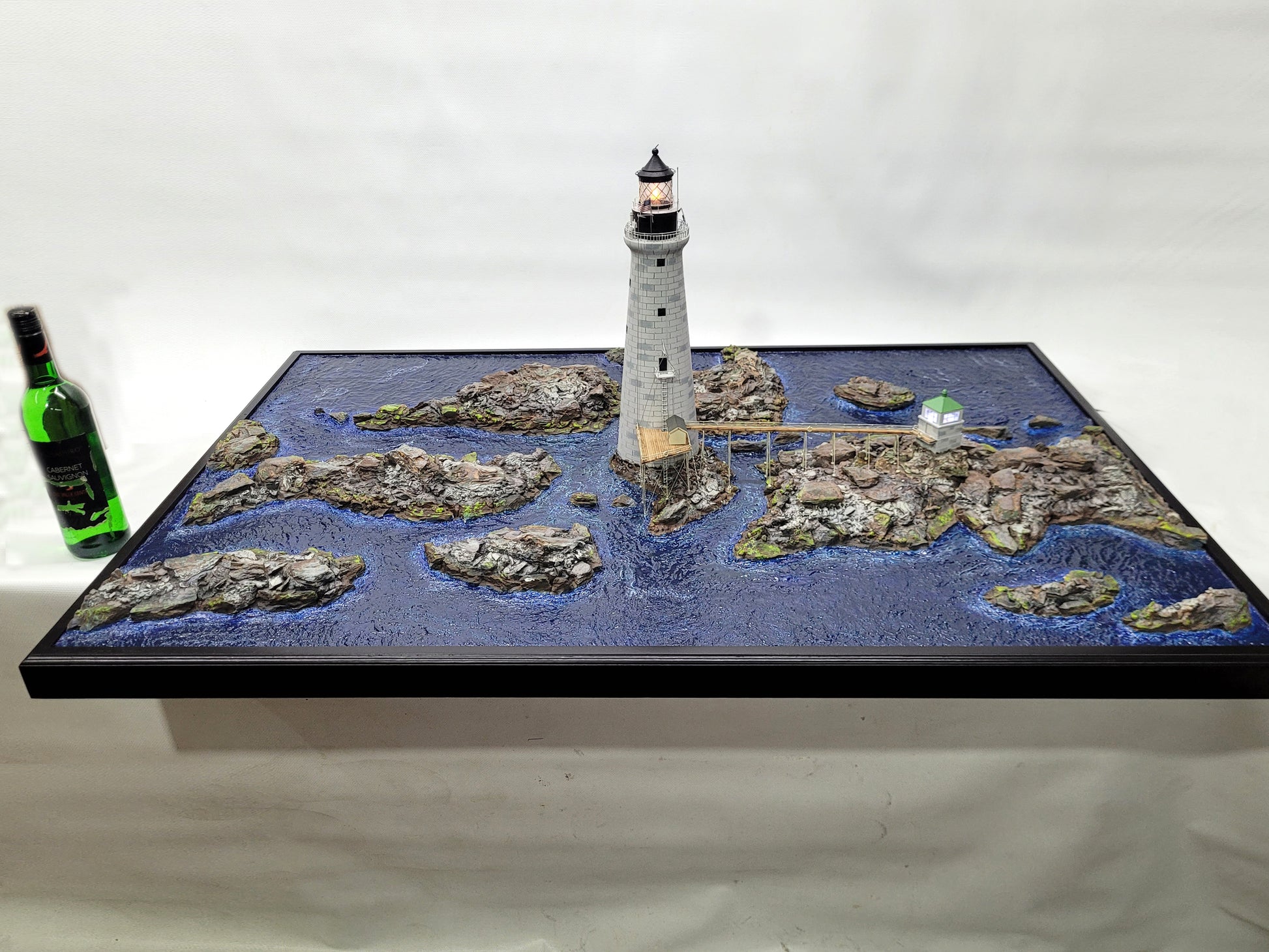 Graves Lighthouse Diorama - Lannan Gallery