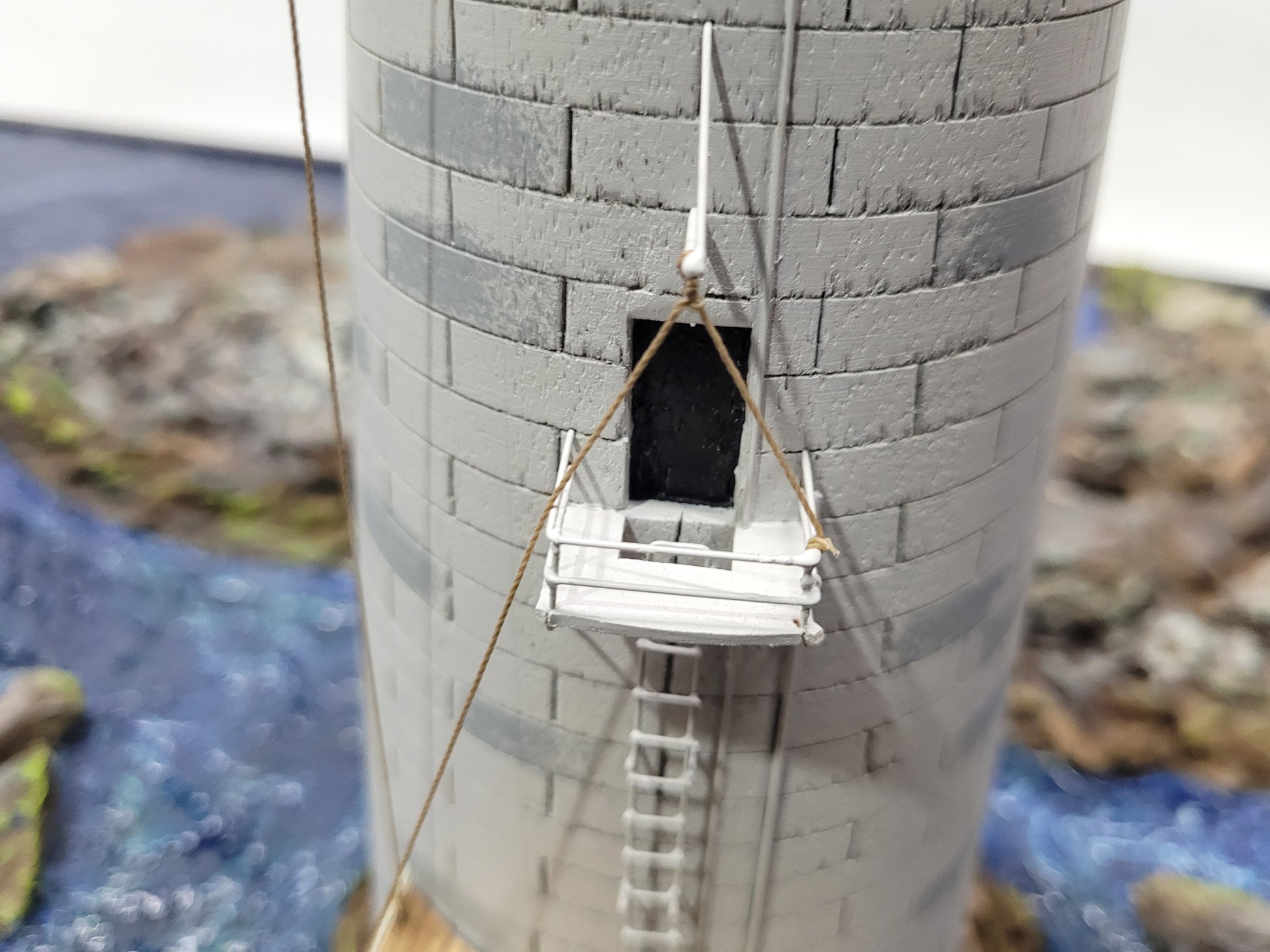 Graves Lighthouse Diorama - Lannan Gallery