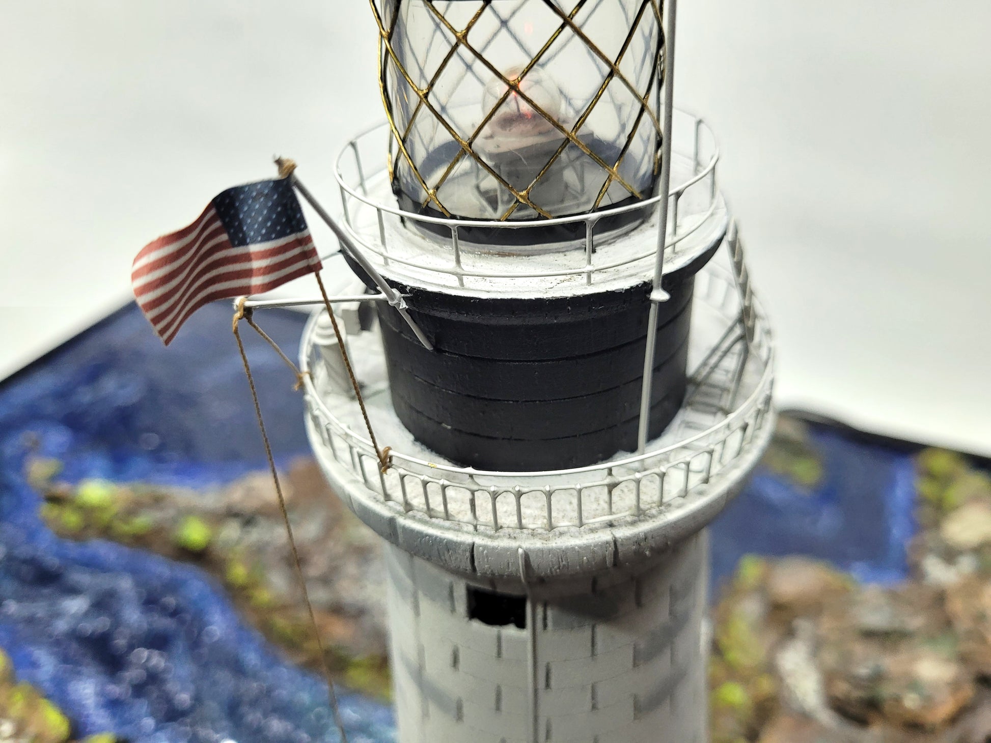 Graves Lighthouse Diorama - Lannan Gallery