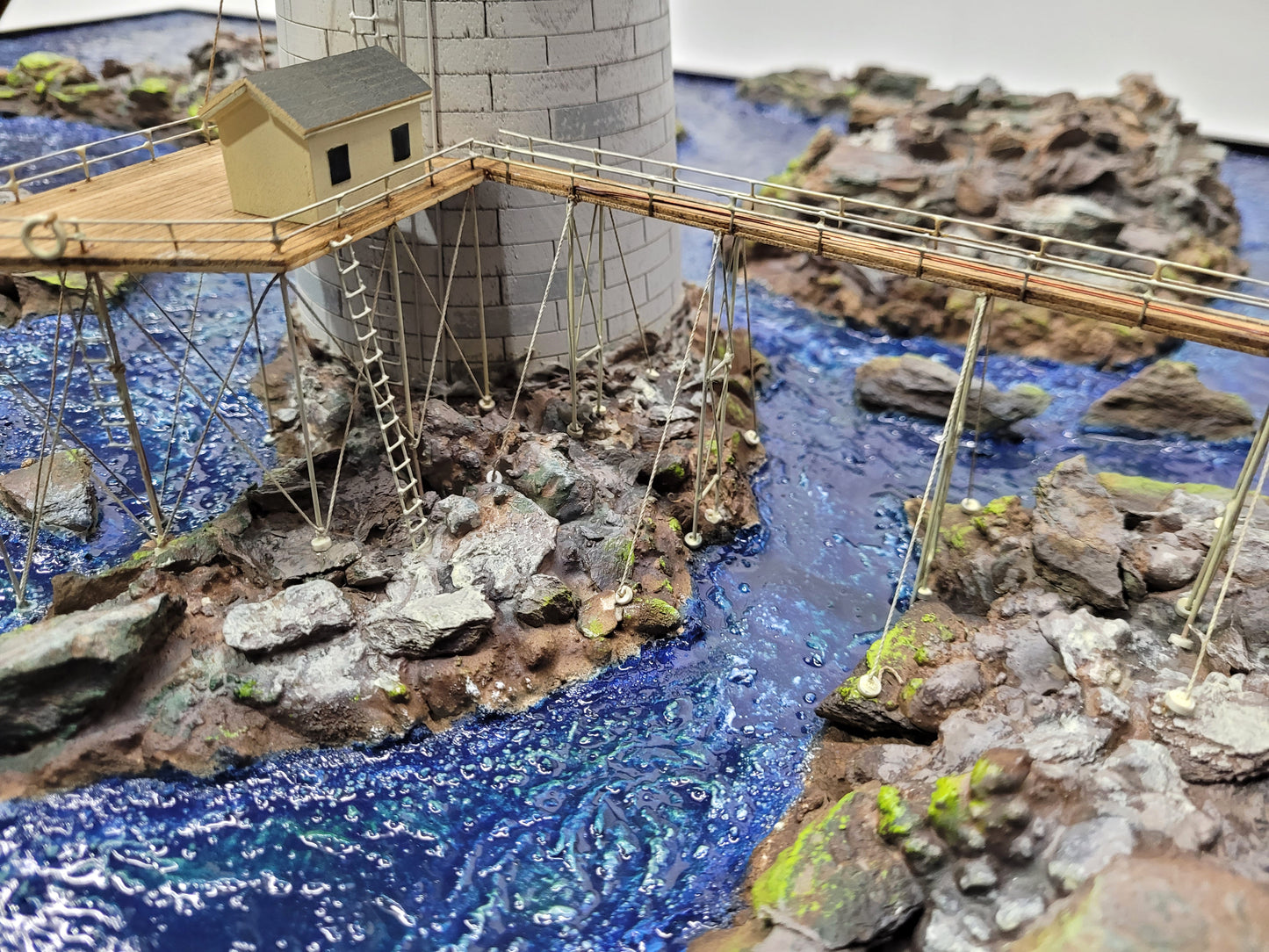 Graves Lighthouse Diorama - Lannan Gallery