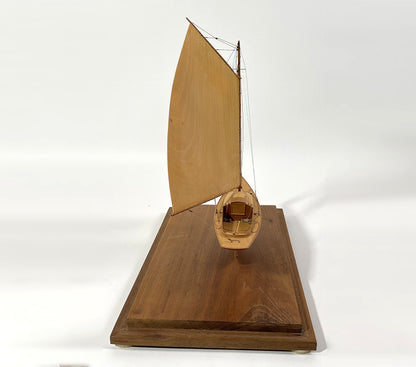 Fine Yacht Model of a Wianno Senior - Lannan Gallery