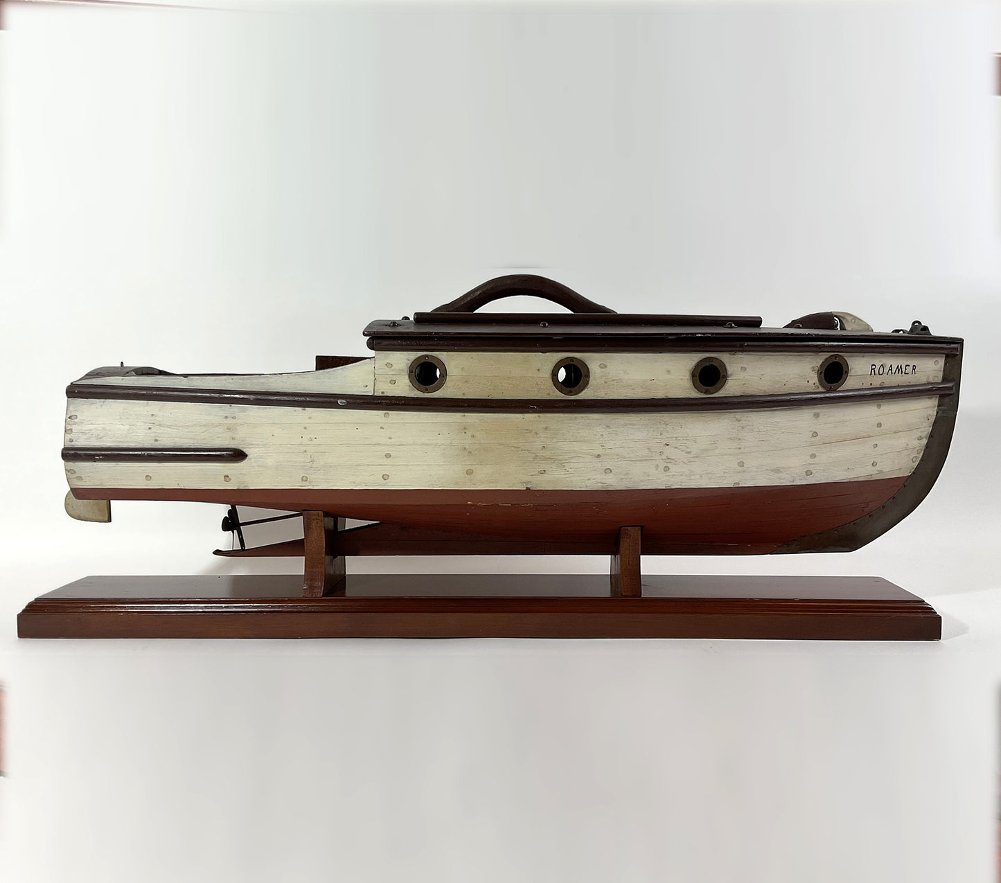 Folk Art Model Of The Yacht Roamer - Lannan Gallery