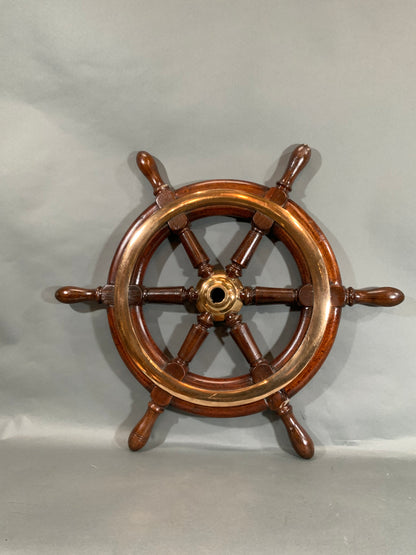 Nineteenth Century Small Ship's Wheel - Lannan Gallery