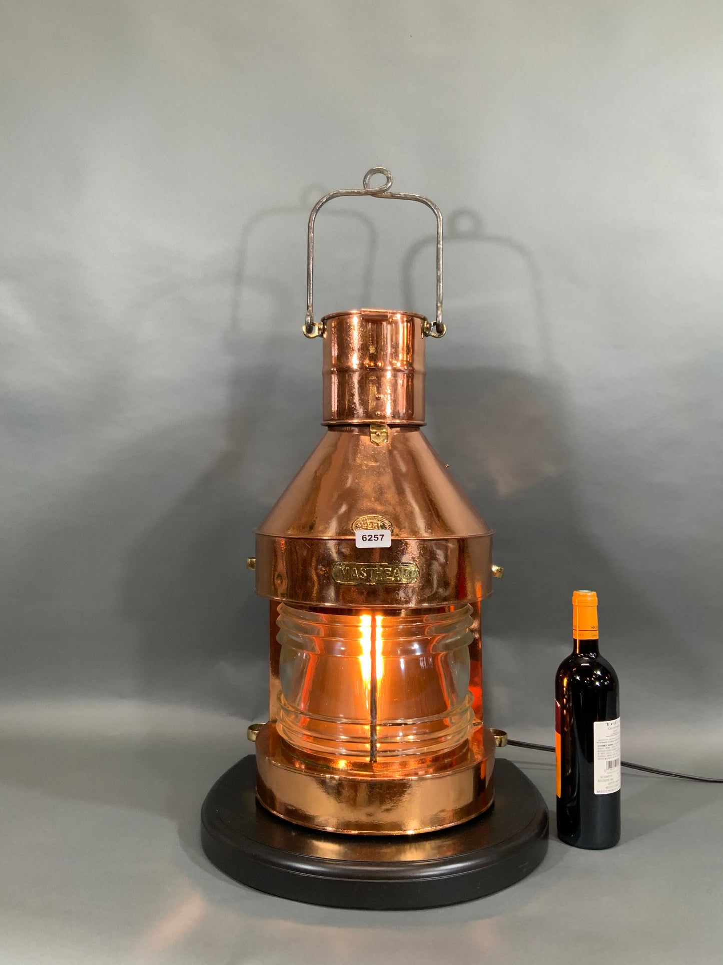 Copper Masthead "Griffiths & Sons" Lantern - Lannan Gallery