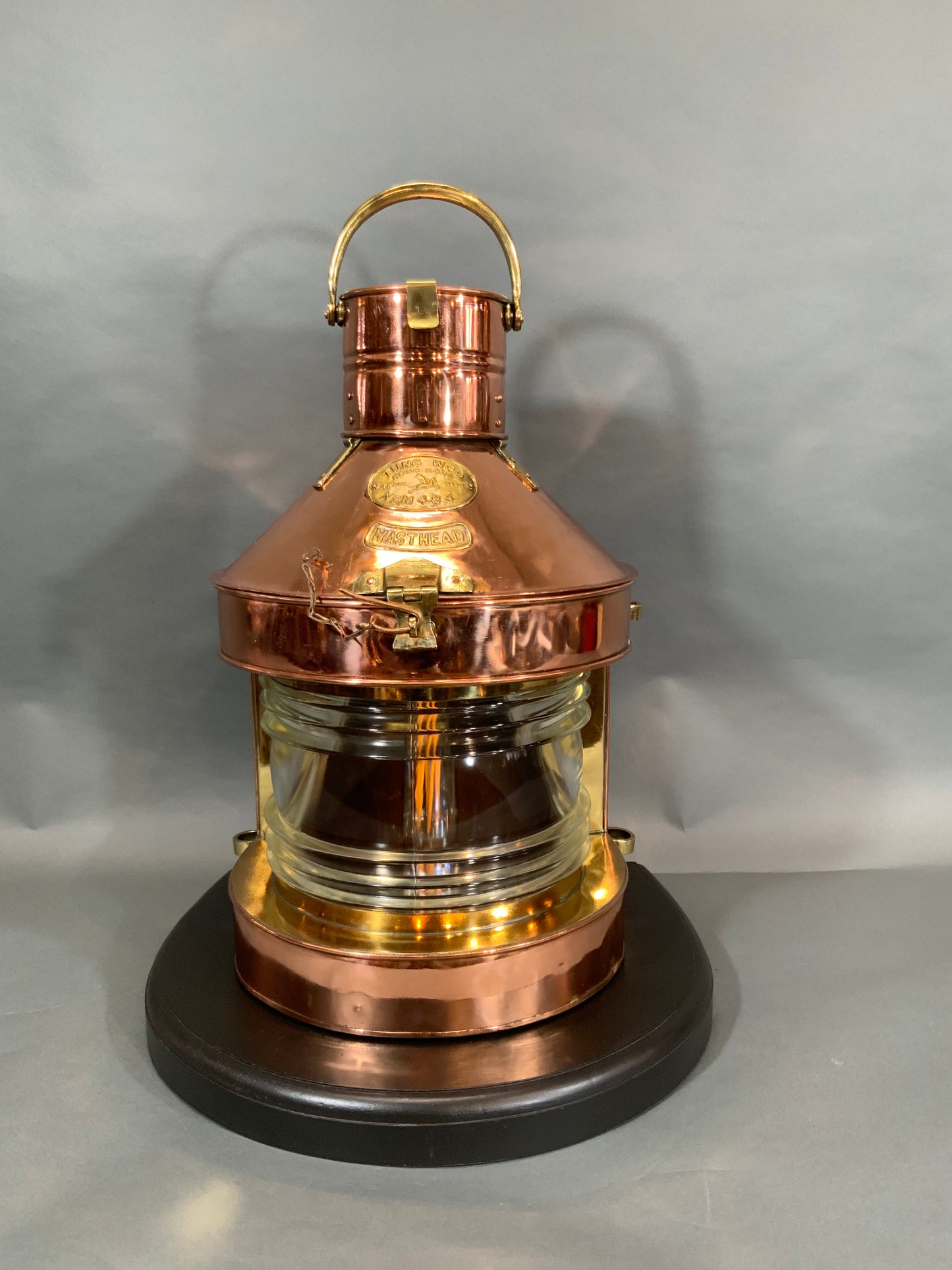 Copper Ship's Masthead Lantern by Tung Woo - Lannan Gallery