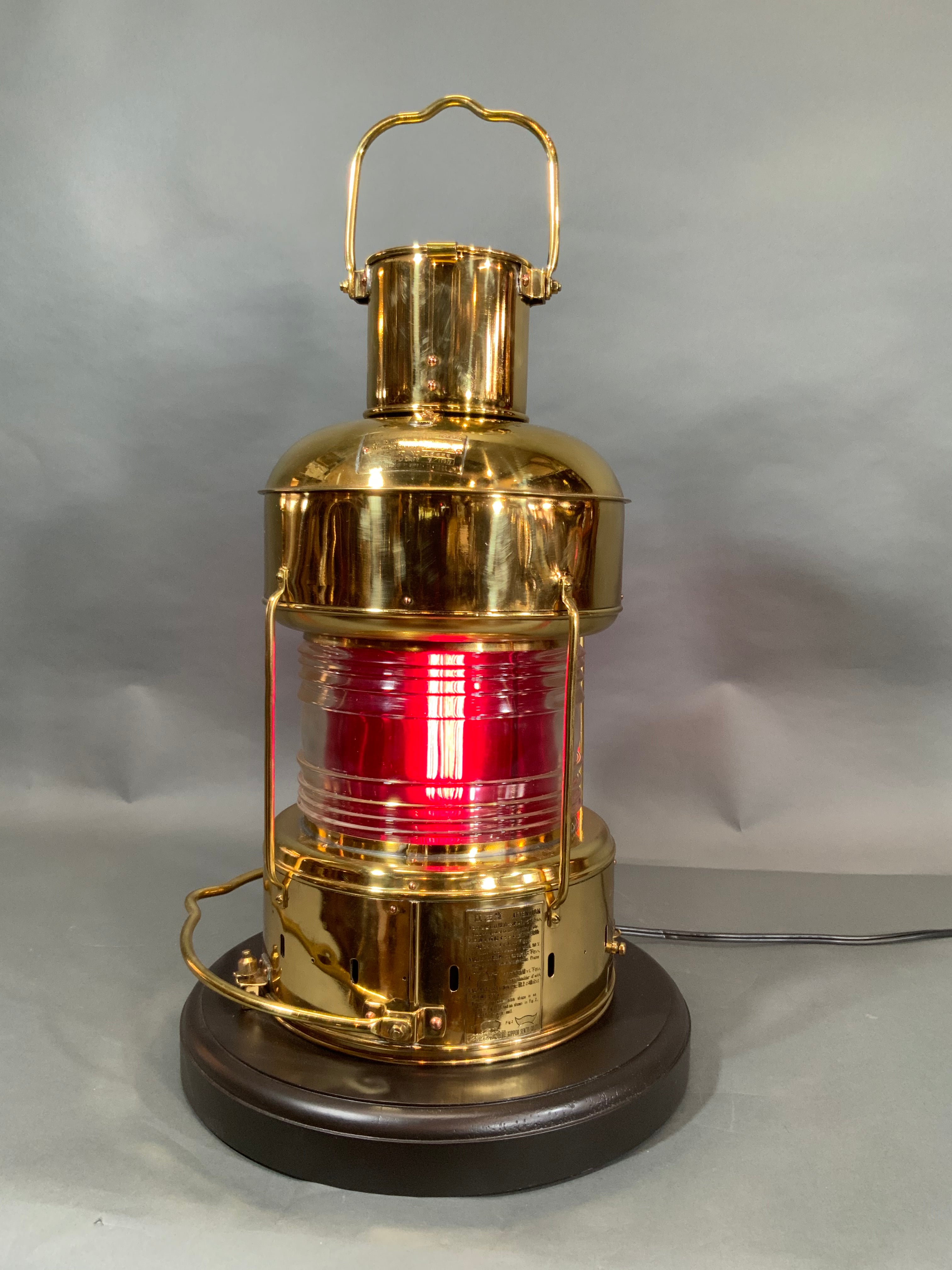 Brass on sale ships lantern