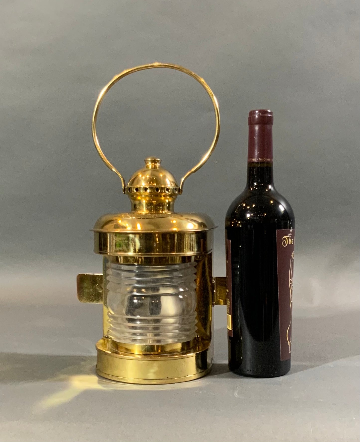 Solid Brass Bowlight Boat Lantern - Lannan Gallery
