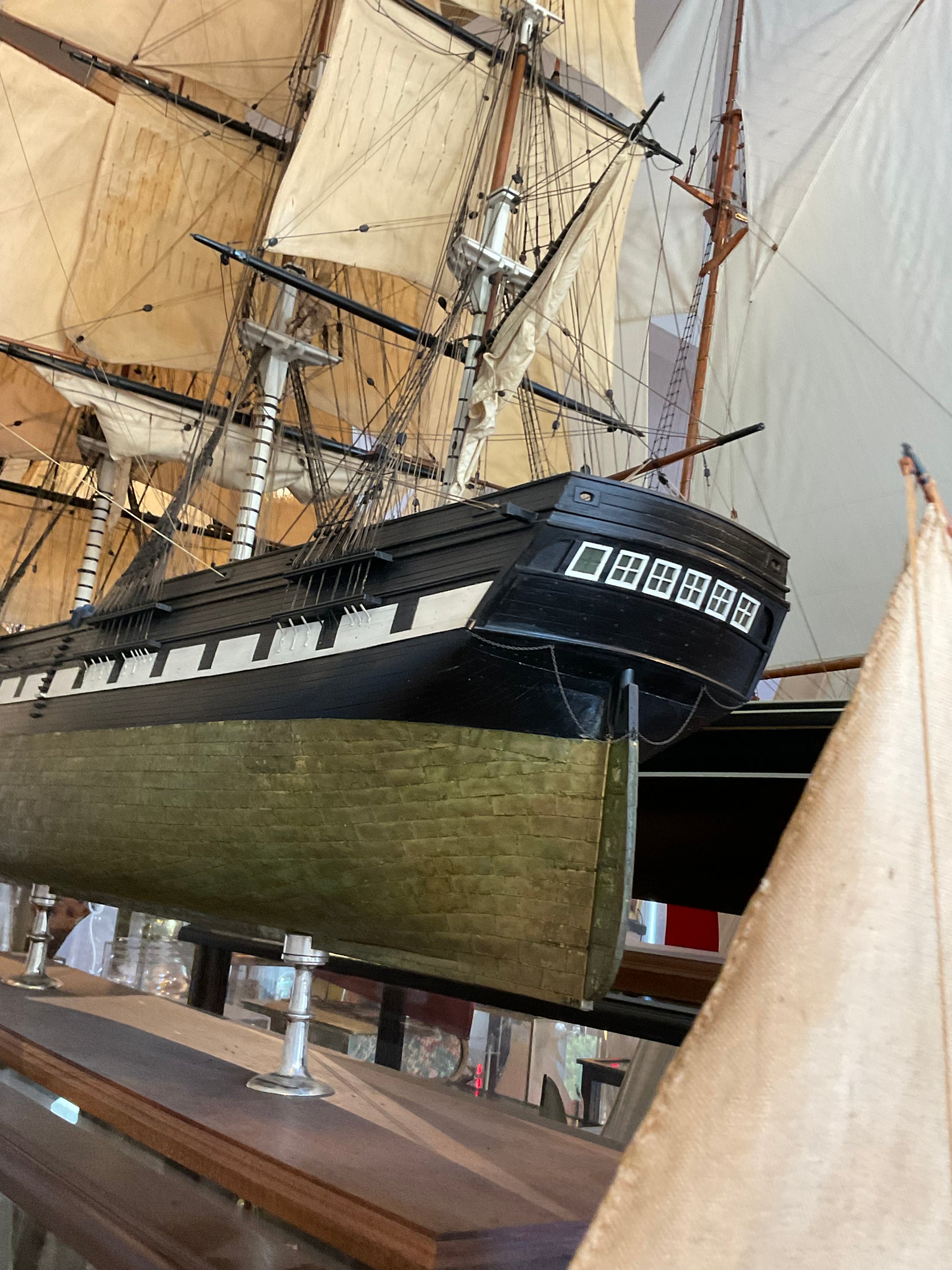 Spectacular Model of the Packet Ship Issac Webb - Lannan Gallery