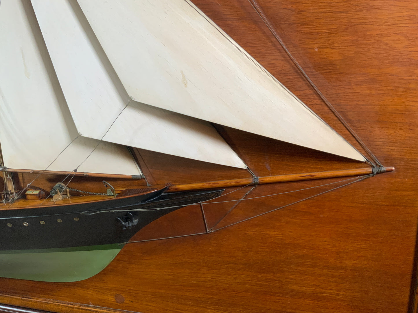 Builder’s Half Model of the Schooner Yacht Migrant - Lannan Gallery