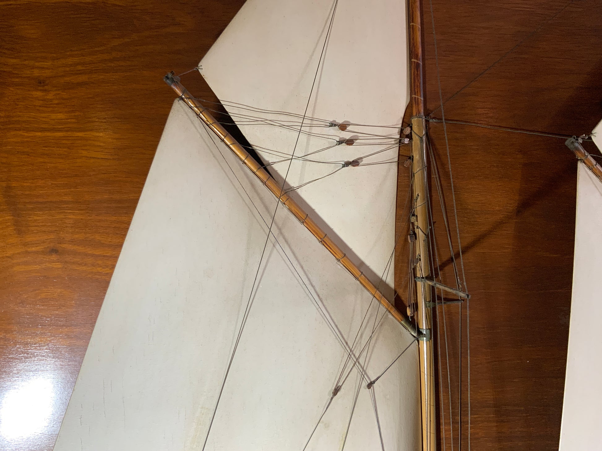 Builder’s Half Model of the Schooner Yacht Migrant - Lannan Gallery