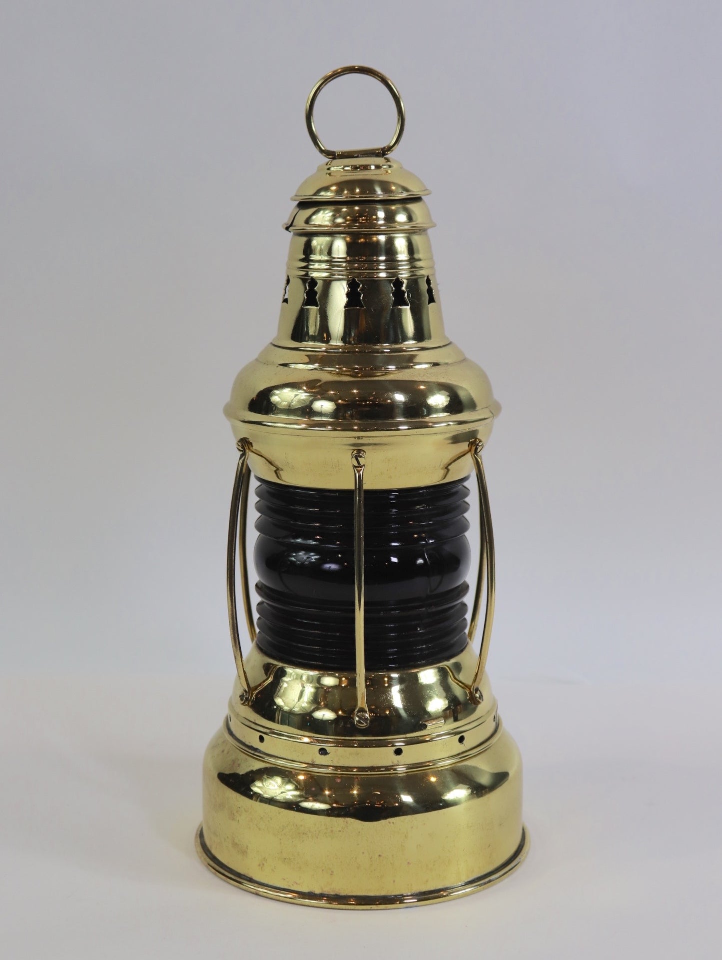 Solid Brass Ships Lantern - Lannan Gallery