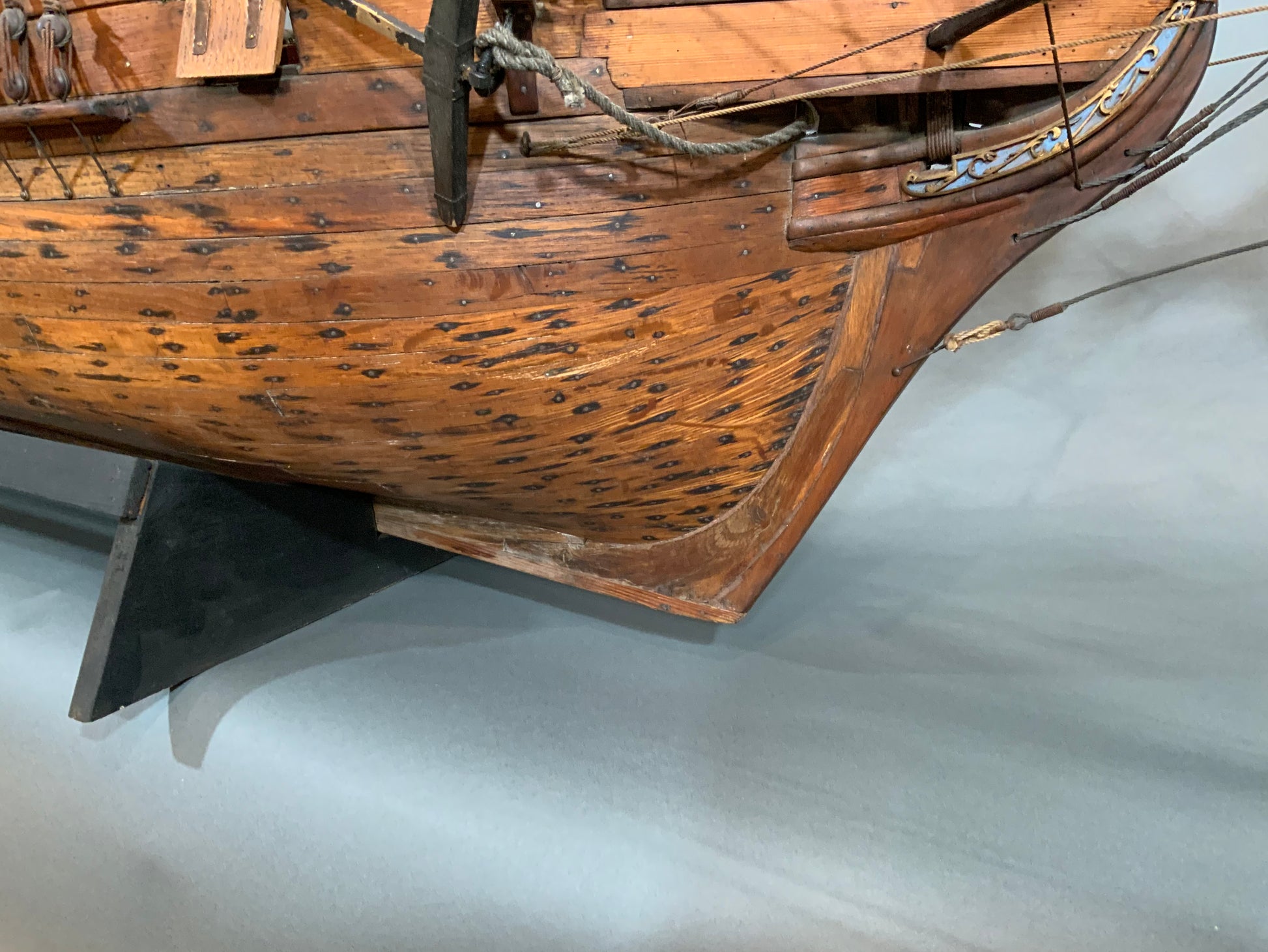 Historic Ship Model from the DeCoppet Collection - Lannan Gallery