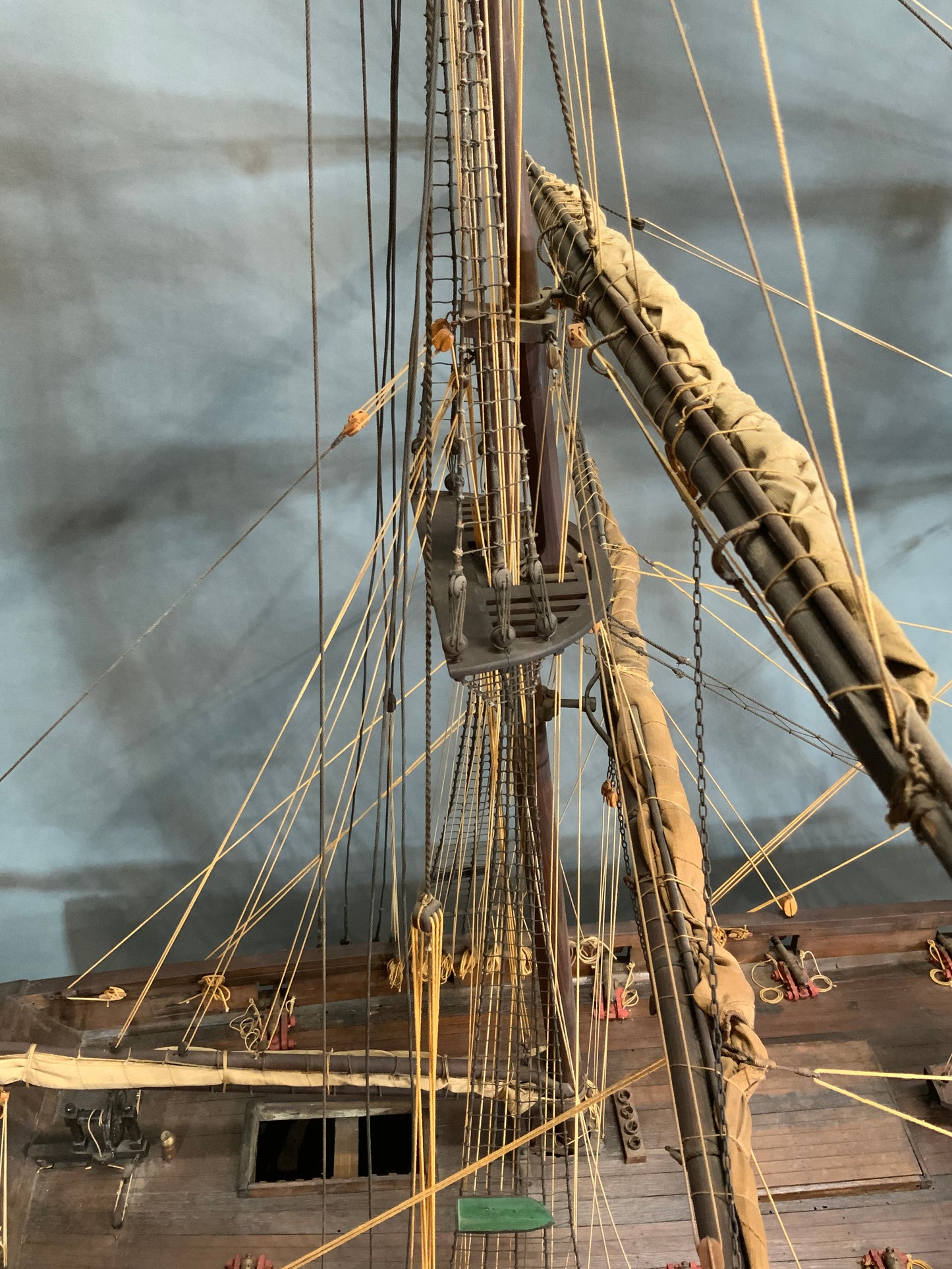 Historic Ship Model from the DeCoppet Collection - Lannan Gallery