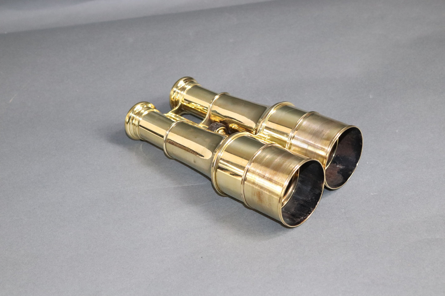 French Made brass Yachting Binoculars - Lannan Gallery