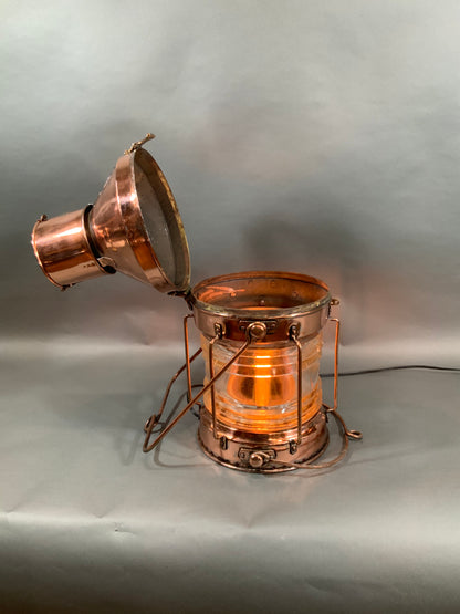 Meteorite Copper Ships Lantern - Lannan Gallery