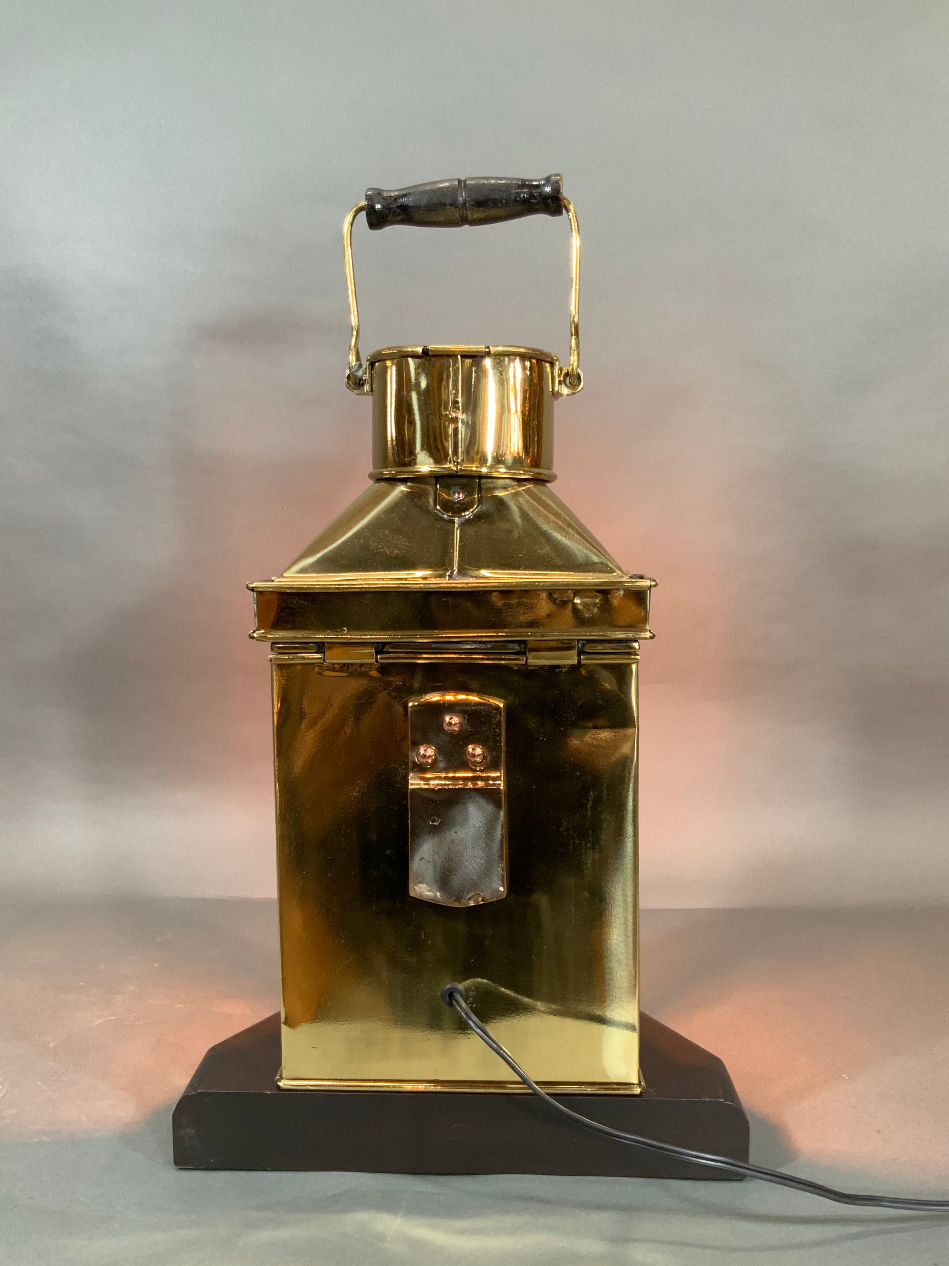 Brass Cabin Lantern - Lannan Gallery
